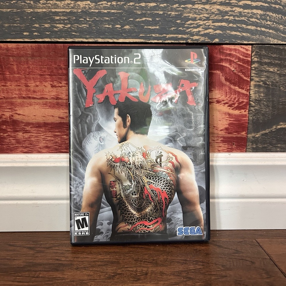 Yakuza Sony PS2 PlayStation 2 Game Complete CIB SEGA NTSC U/C 2006